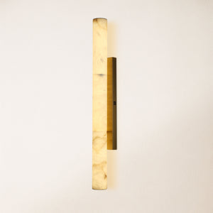 Sylvia Palladian Alabaster Wall Sconce 91cm H