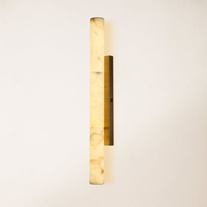Sylvia Palladian Alabaster Wall Sconce 91cm H