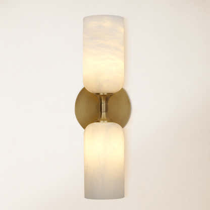 Axis Alabaster Wall Sconce 14"H