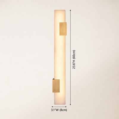 Caelia Alabaster Linear Wall Sconce