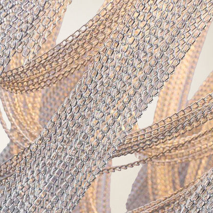 Teresa Cadena Chain Tassel Dining Room Chandelier 109cm W