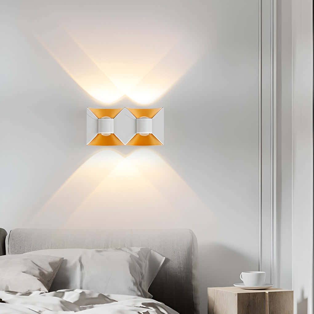 Sentinelume Square Outdoor Up Down Wall Light