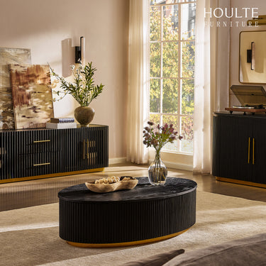 Holton Oak Media Console 240cm W