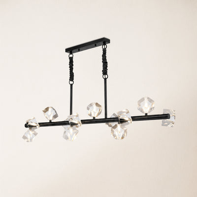 Stravon Radiant Structure Crystal Linear Chandelier