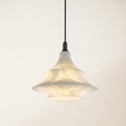 Bloom Alabaster Gleam Pendant 18cm D