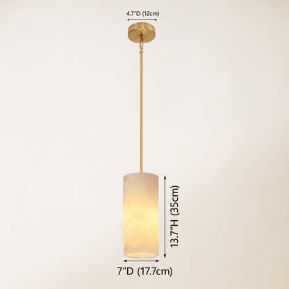 Arlo Alabaster Pendant Lights 17.7cm D