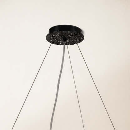 Frostleaf Crystal Cascade Branch Round Chandelier 76cm