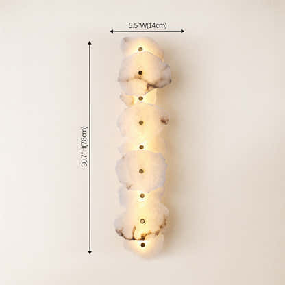 Arscelia Alabaster Linear Wall Sconce