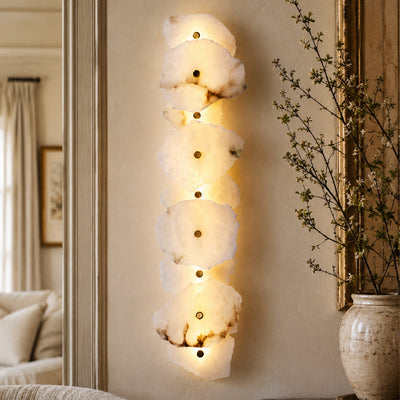 Arscelia Alabaster Linear Wall Sconce