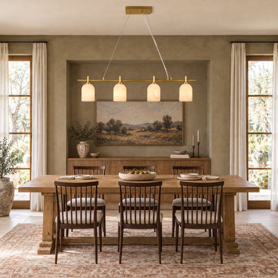 Axis Resin Linear Chandelier 43"D