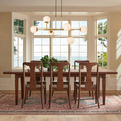Velorium Alabaster Linear Chandelier