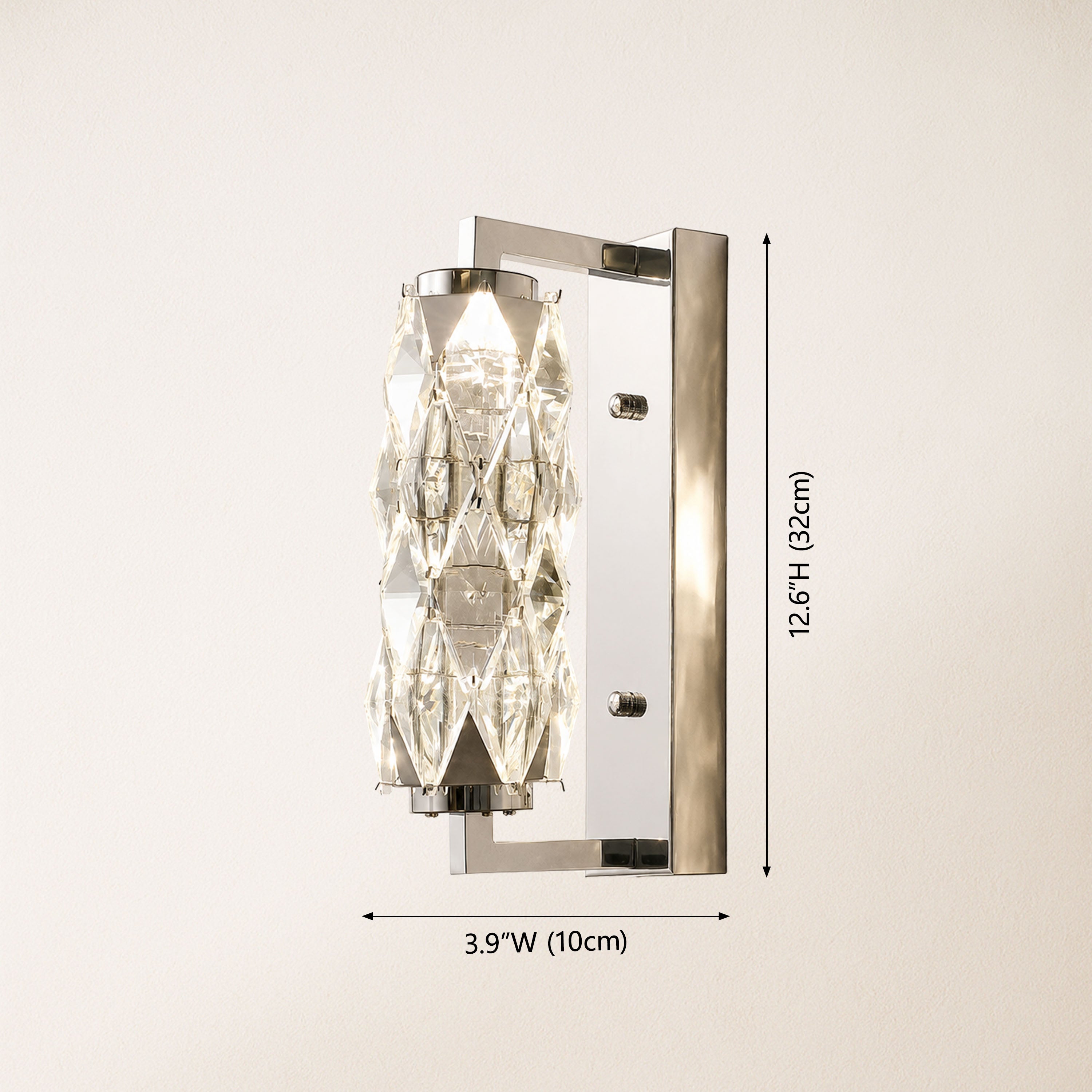Vivalia Crystal Wall Sconce