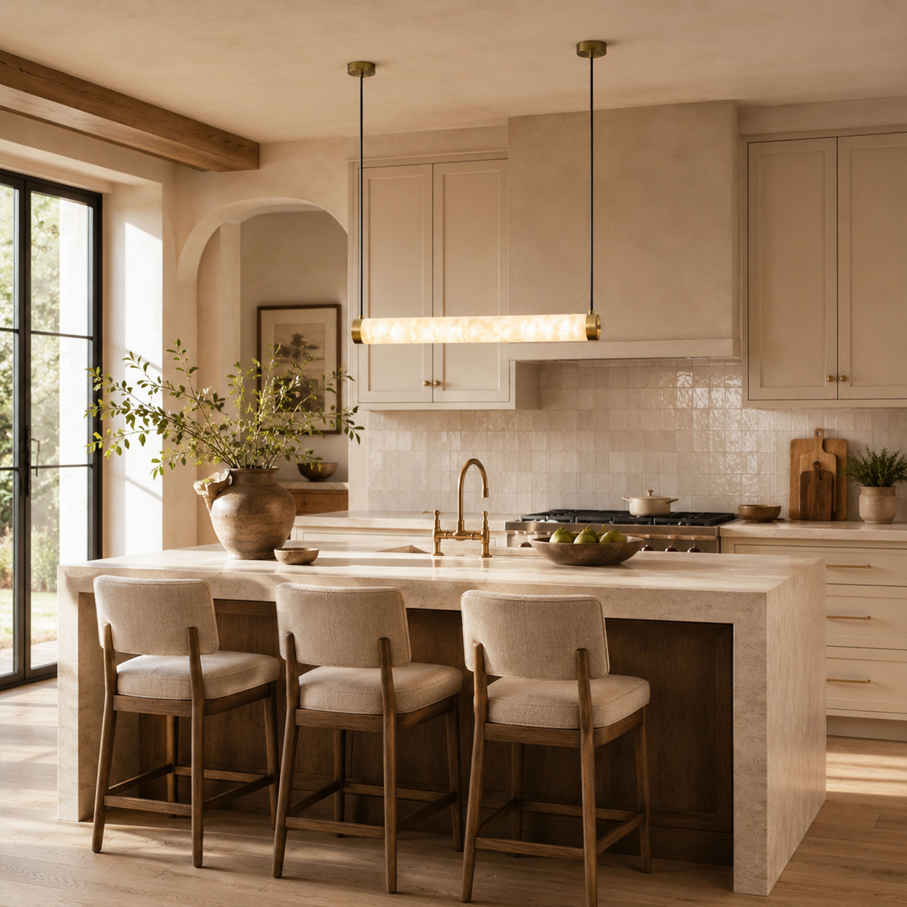 Velora Alabaster Chandelier