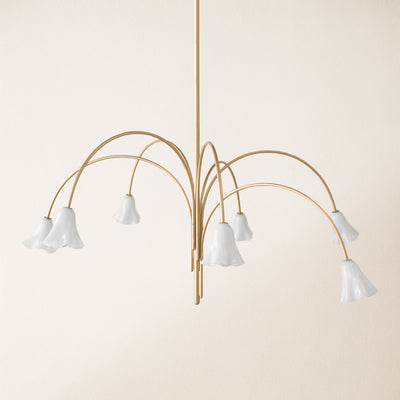 Florea Glass Art Chandelier