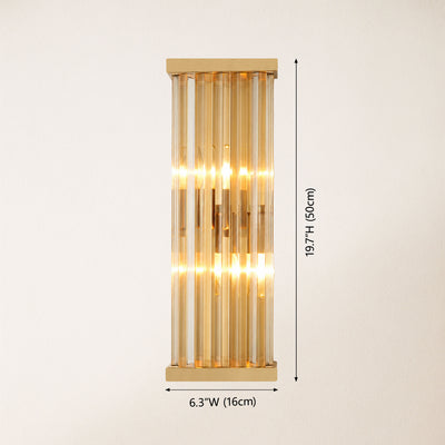 Aethon Crystal Linear Wall Sconce