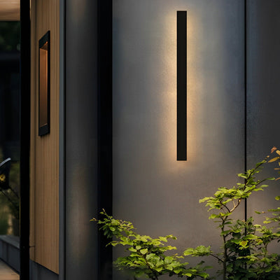 Ethereon Linear LED Solar Outdoor Wall Light