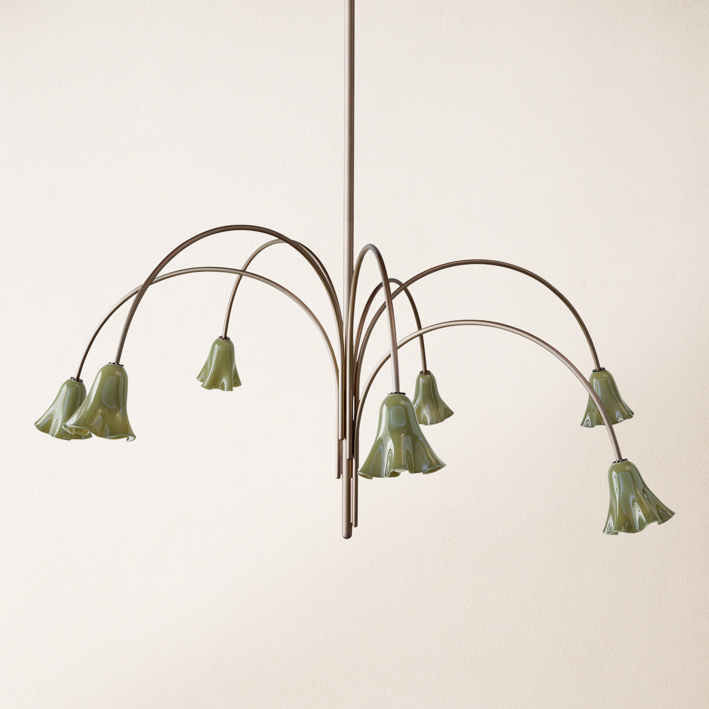 Florea Glass Art Chandelier