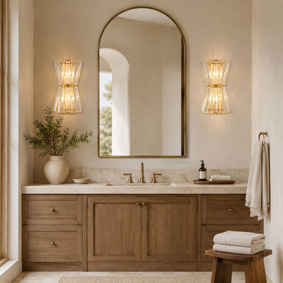Lyrsolara Crystal Wall Sconce