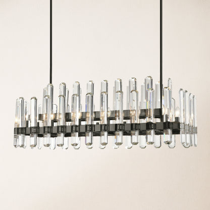 Clarion Rectangular Chandelier 122 cm L