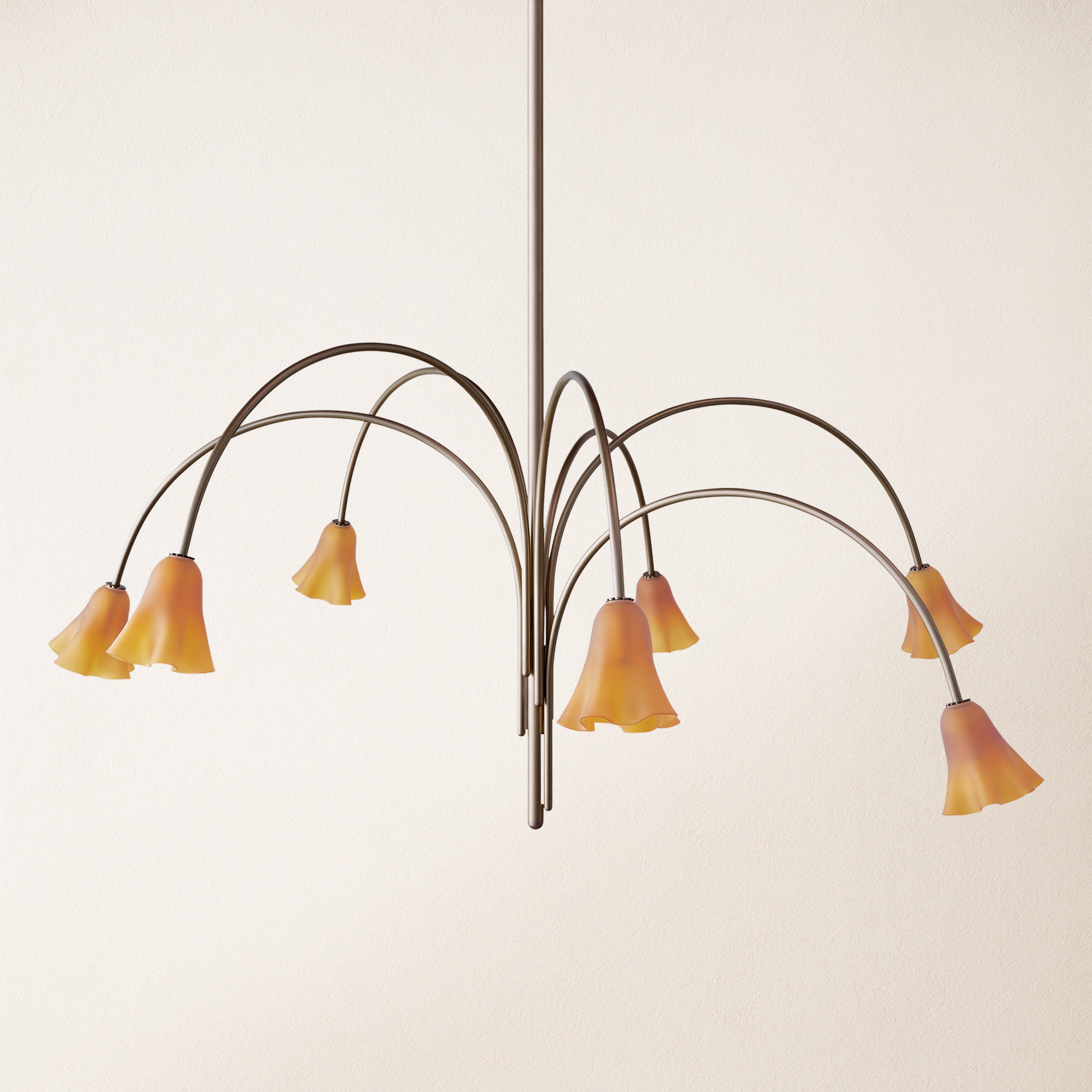 Florea Glass Art Chandelier