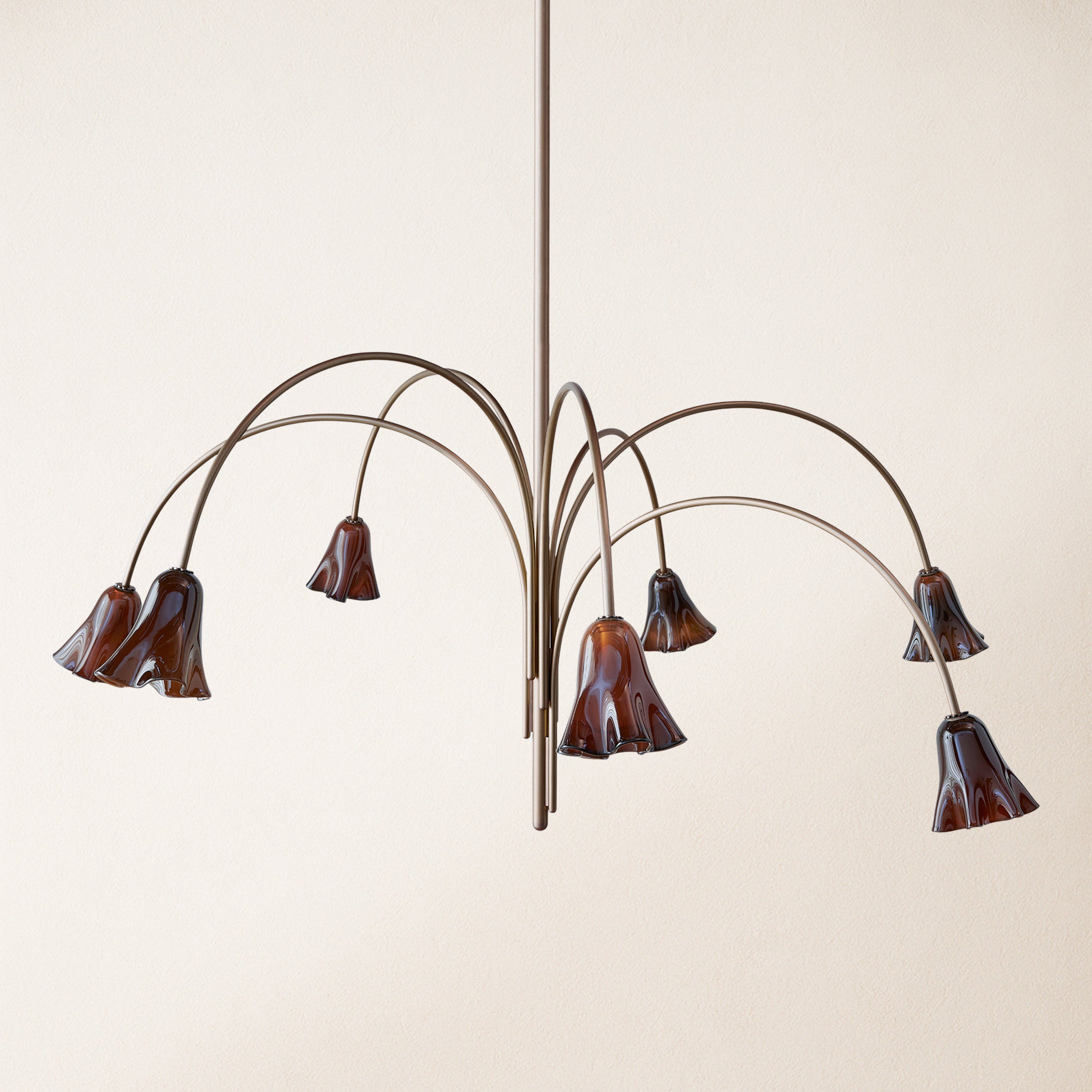 Florea Glass Art Chandelier