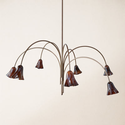 Florea Glass Art Chandelier