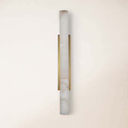 Sylvia Palladian Alabaster Wall Sconce 91cm H