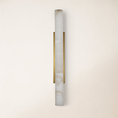 Sylvia Palladian Alabaster Wall Sconce 91cm H