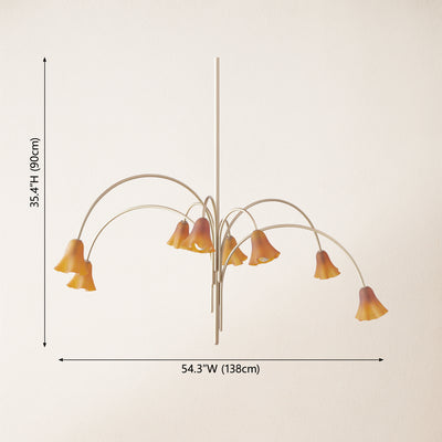 Florea Glass Art Chandelier