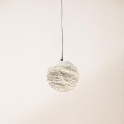 Nami Alabaster Global Ball Pendant Light 18cm D