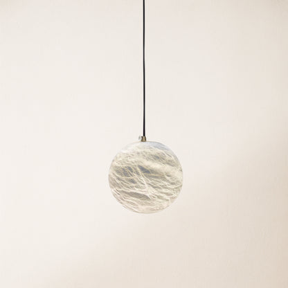 Nami Alabaster Global Ball Pendant Light 18cm D