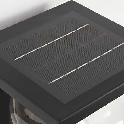 Crysteel Solar Outdoor Wall Light with Remote