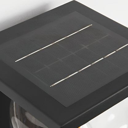 Crysteel Solar Outdoor Wall Light with Remote