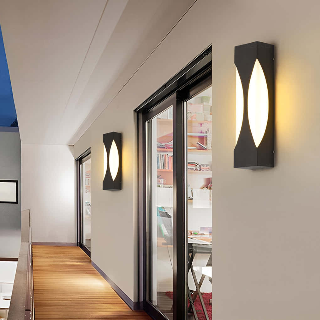 Stratolux Rectangular LED Outdoor Wall Light