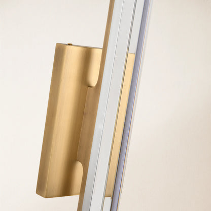 Clara Glow Crystal Single Wall Sconce 48cm