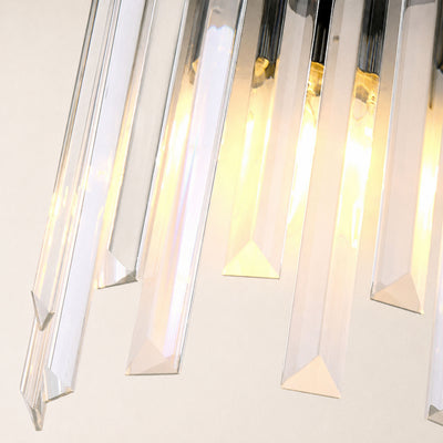Oryana Crystal Icicle Wall Sconce 7.9"