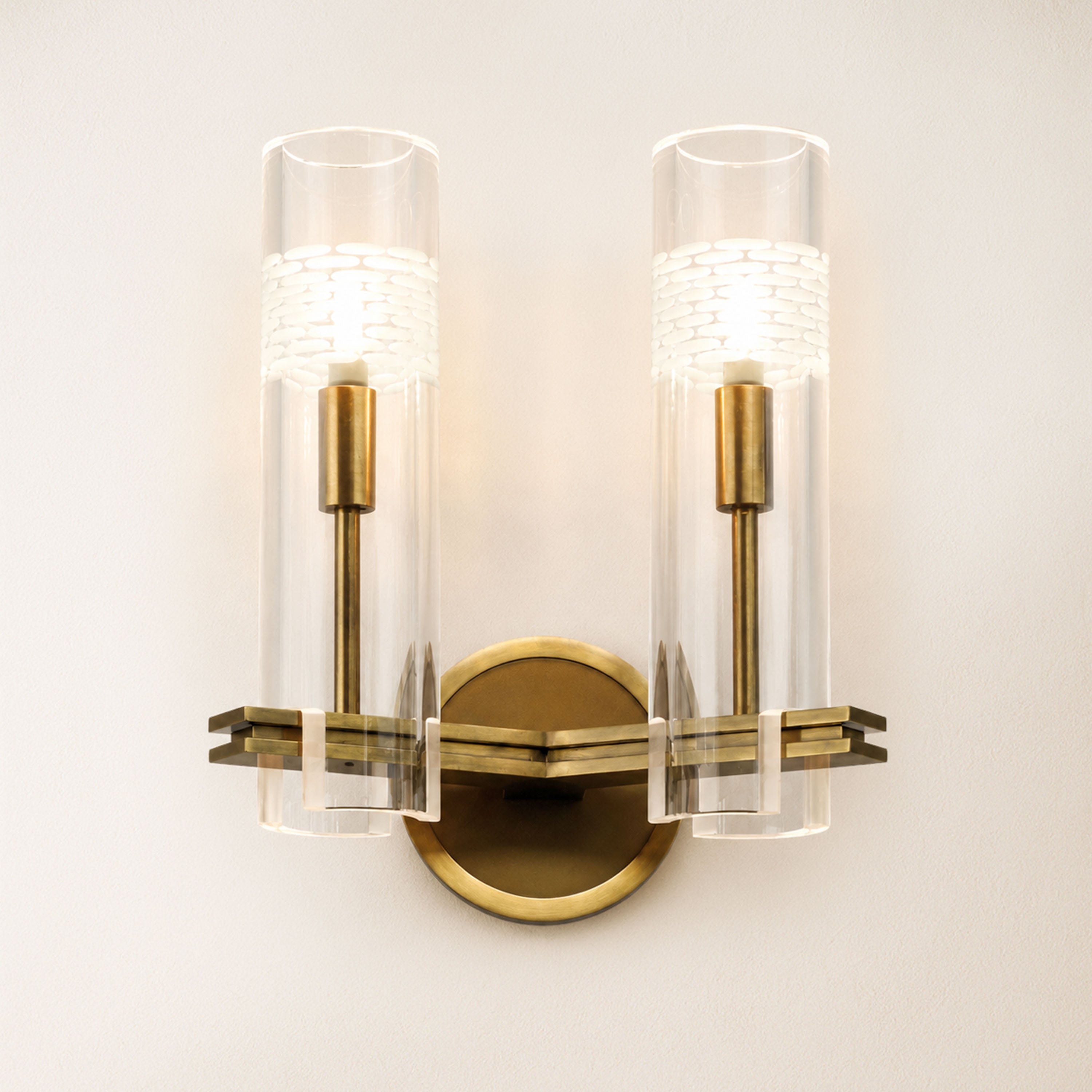Aureline Glass Wall Sconce