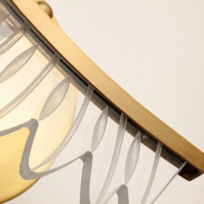 Pennata Acrylic Wing Wall Sconce