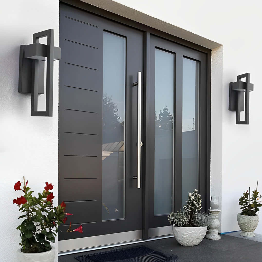 Aqualith Rectangular Minimalist Outdoor Wall Light