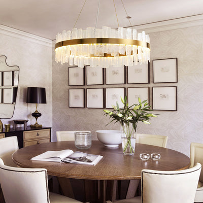 Virezza Crystal Round Chandelier