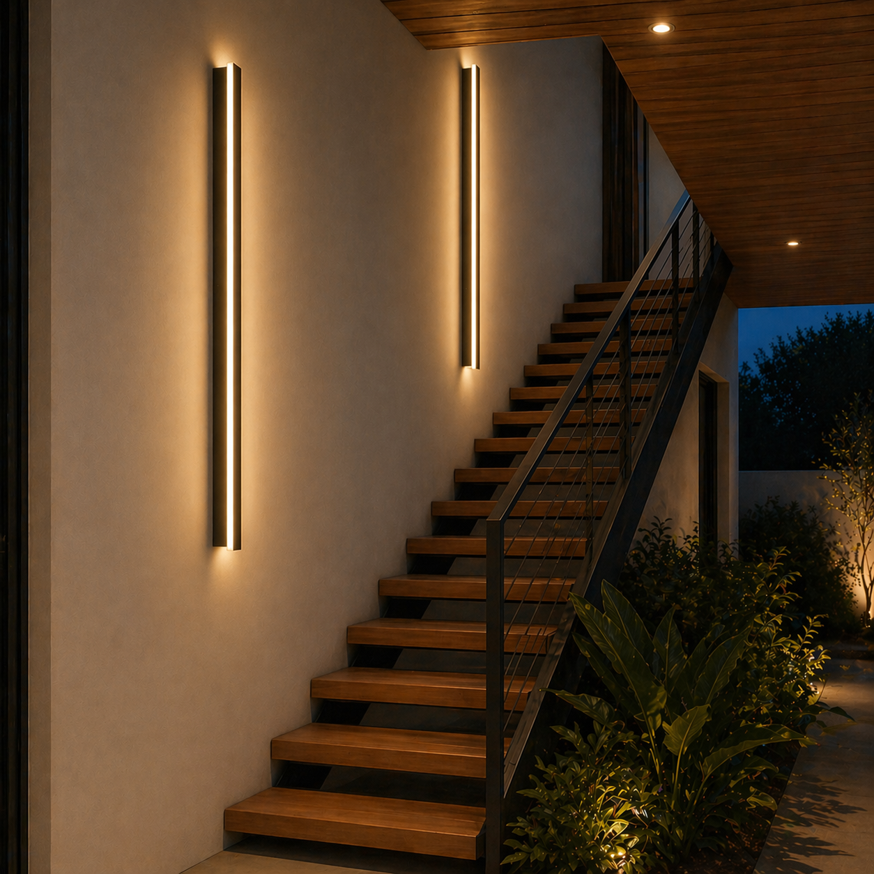Orivelle Outdoor Wall Sconce 80cm H