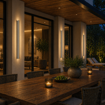Orivelle Outdoor Wall Sconce 80cm H