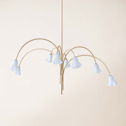 Florea Glass Art Chandelier
