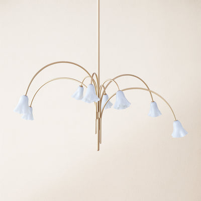 Florea Glass Art Chandelier