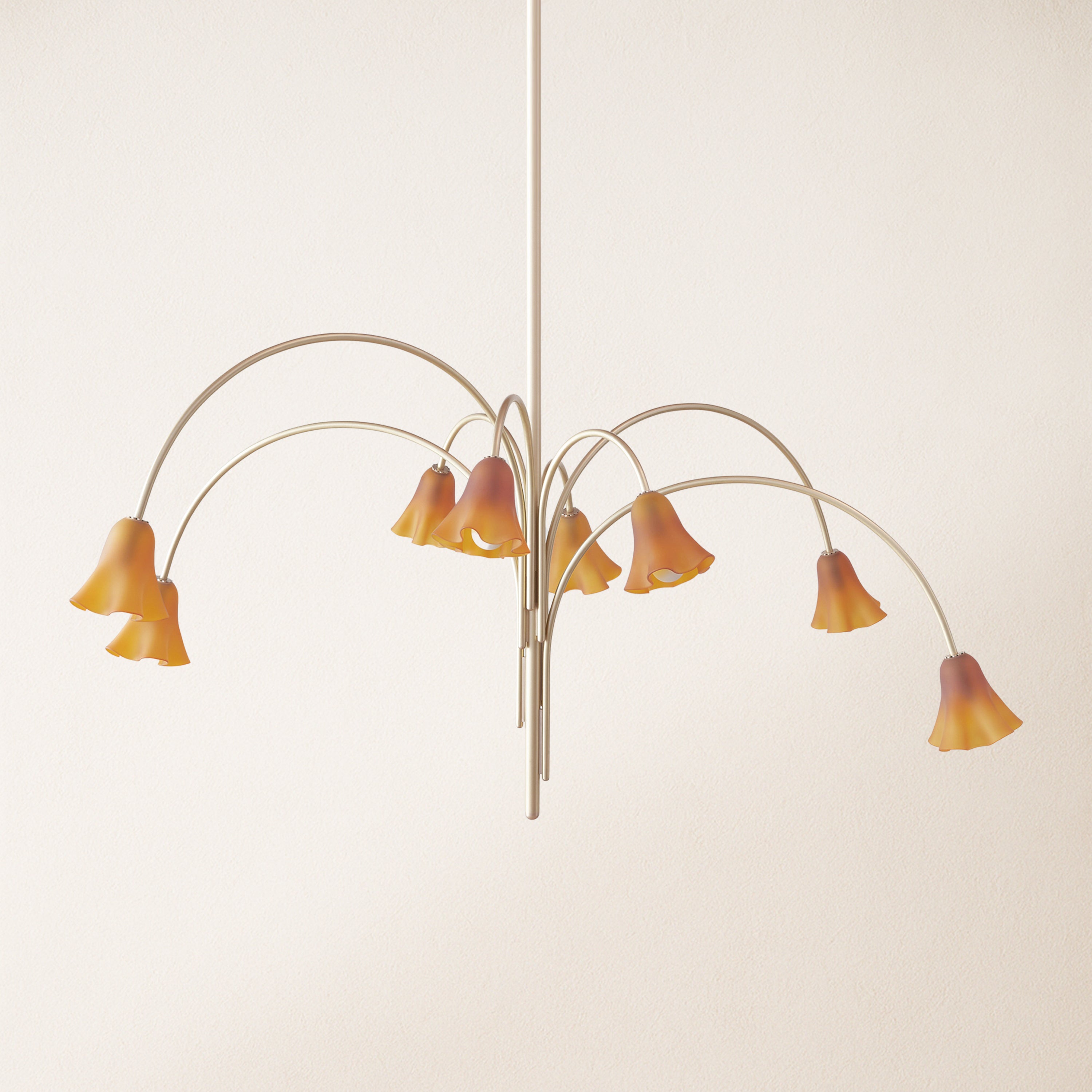 Florea Glass Art Chandelier