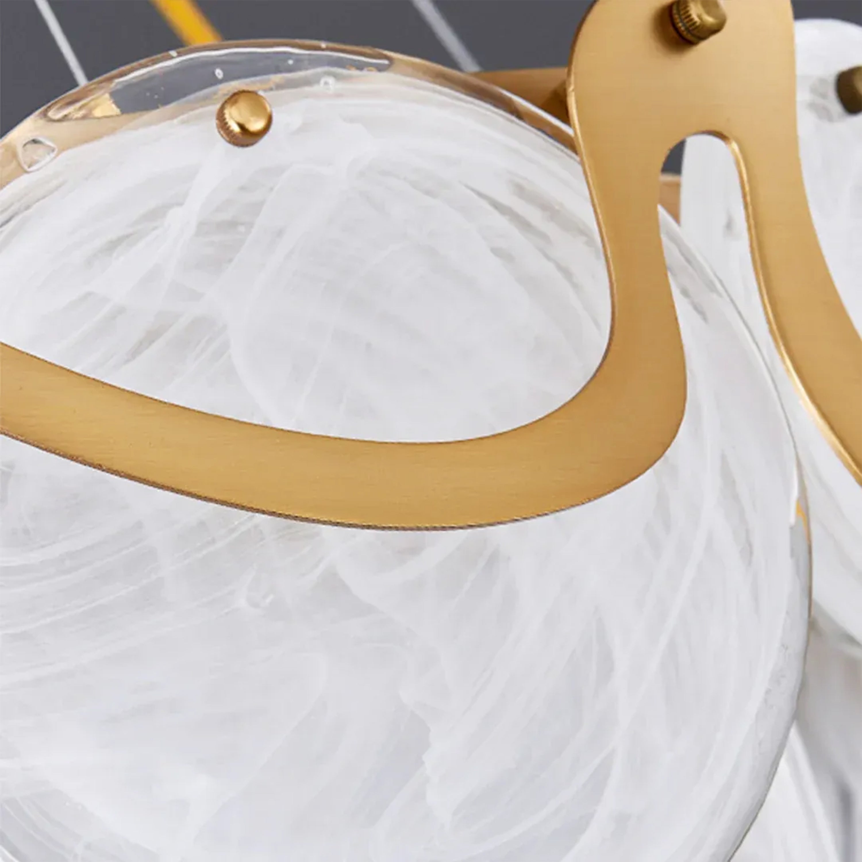 Avenor Ambient Glass Round Chandelier