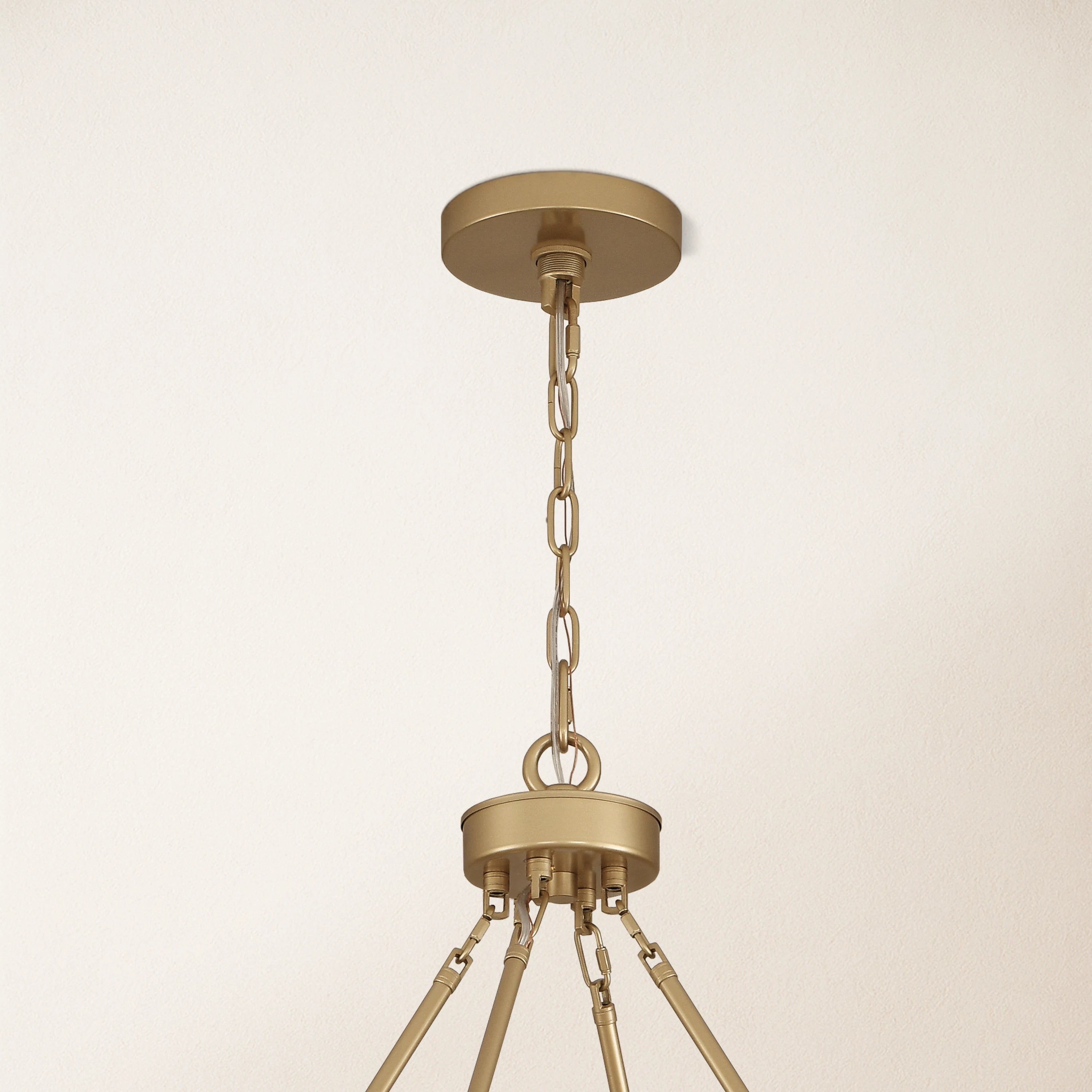 Vellum Round Chandelier 122cm D