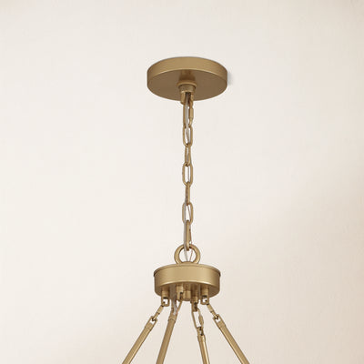 Vellum Round Chandelier 48"D