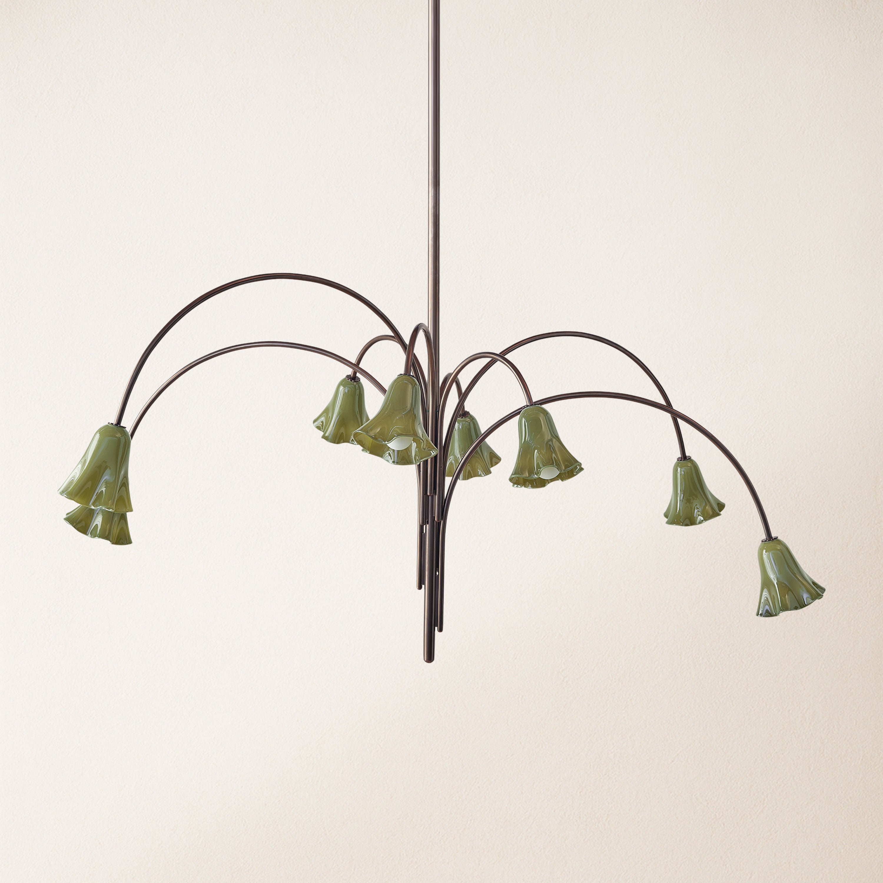 Florea Glass Art Chandelier