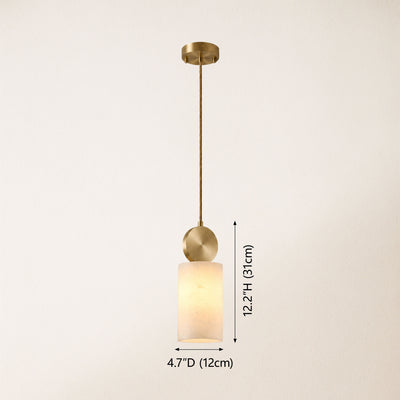 Aurevence Alabaster Pendant